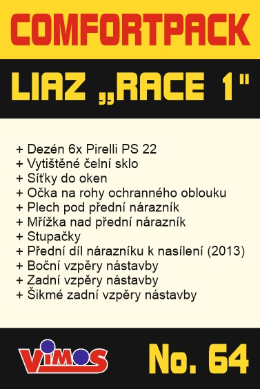 CP 64 - LIAZ "Race 1" - Dakar 2012-2013, 1:32