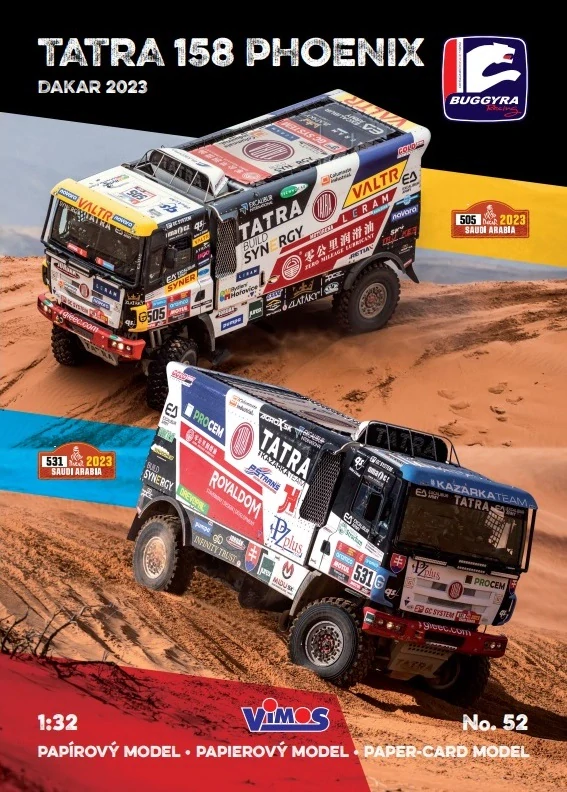 Tatra 158 Phoenix Dakar 2023, 1:32