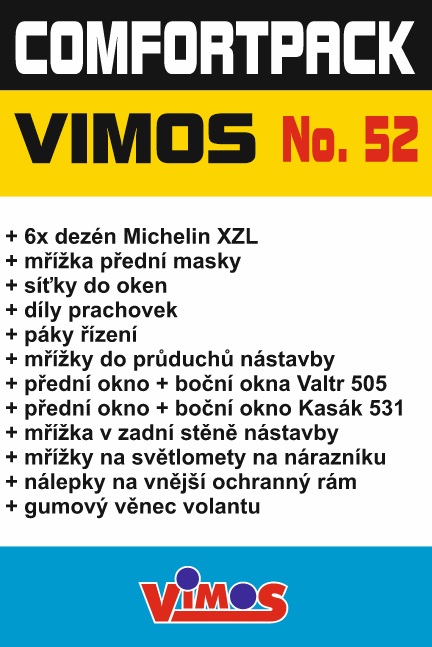 CP 52 - Comfortpack k modelu Vimos č. 52, 1:32