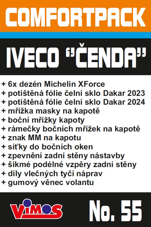 CP 55 - Iveco "Cenda" Dakar 2023-2024, 1:25