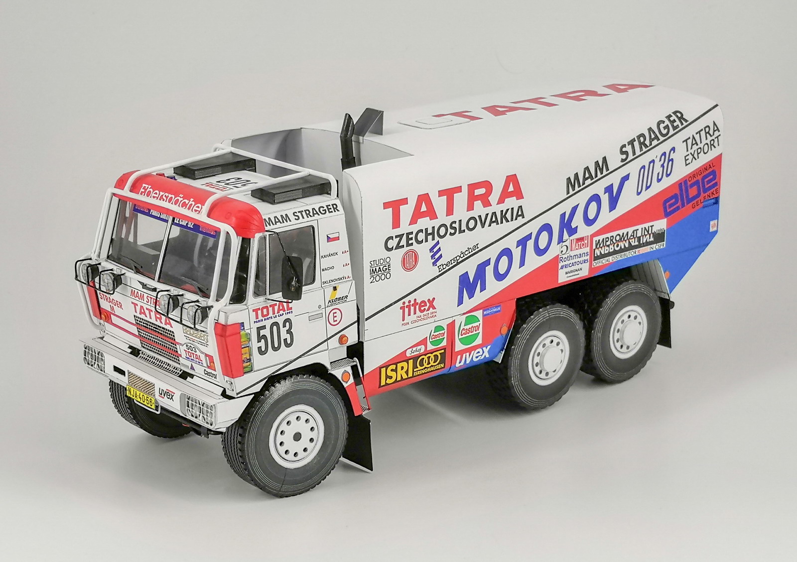Tatra 815 6x6 Paříž - Kapské Město 1992 & Paříž - Peking 1992, 1:25