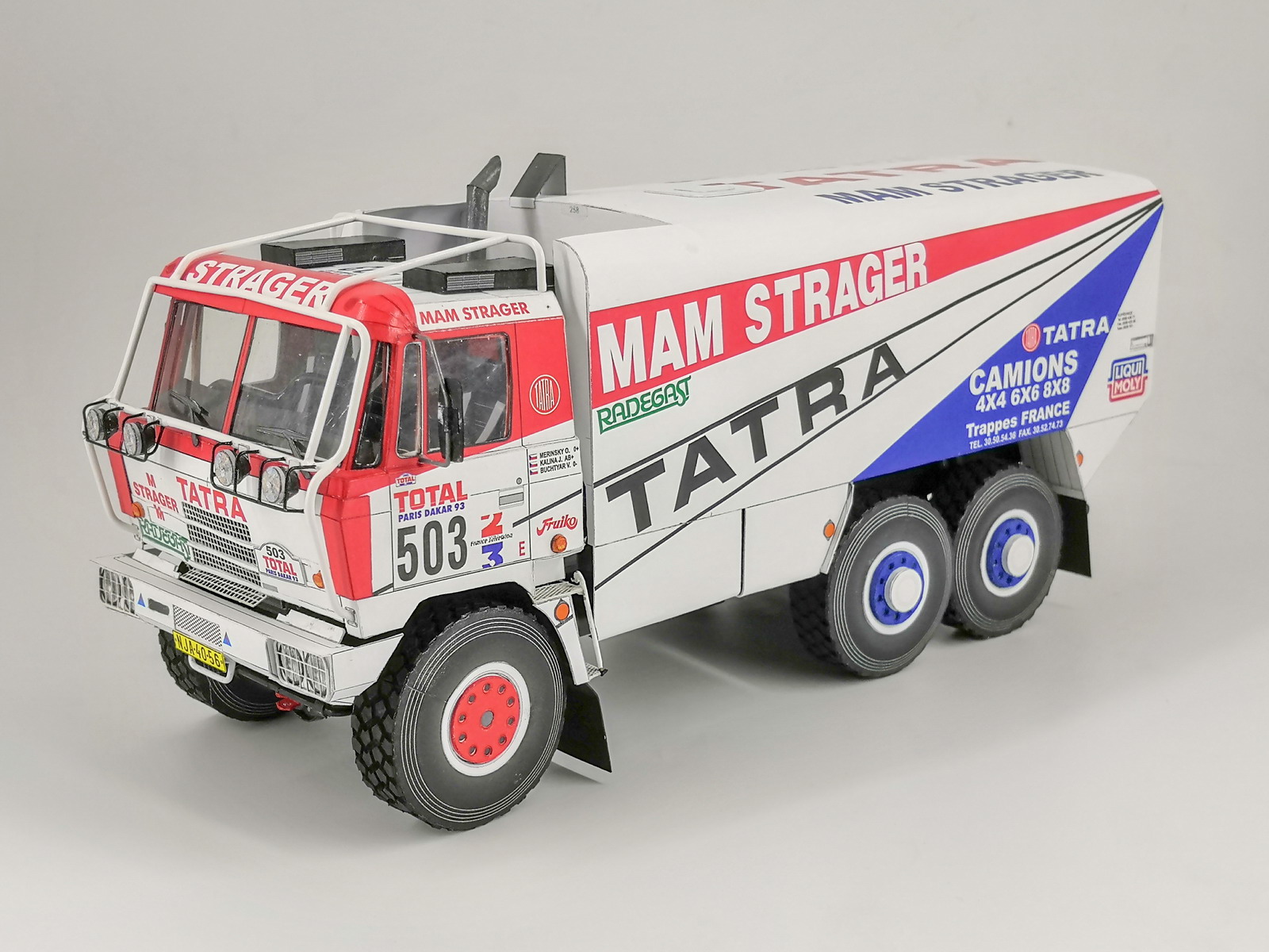 Tatra 815 6x6 Dakar 1993 & 1997, 1:25