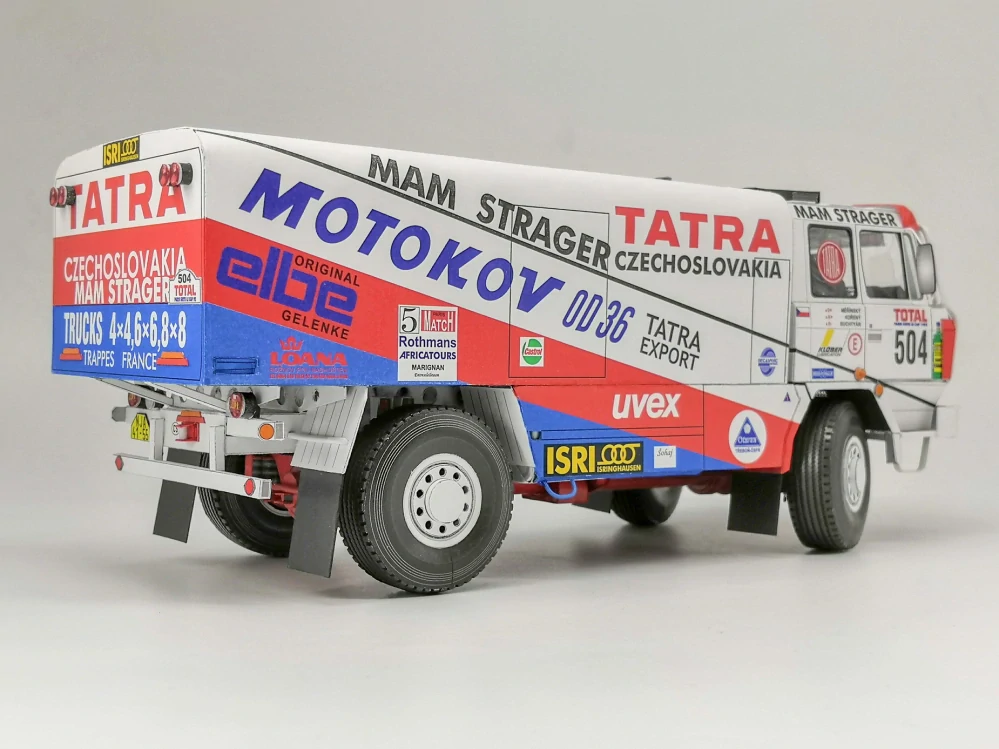 Tatra 815 4x4 Paříž - Kapské Město 1992, 1:32
