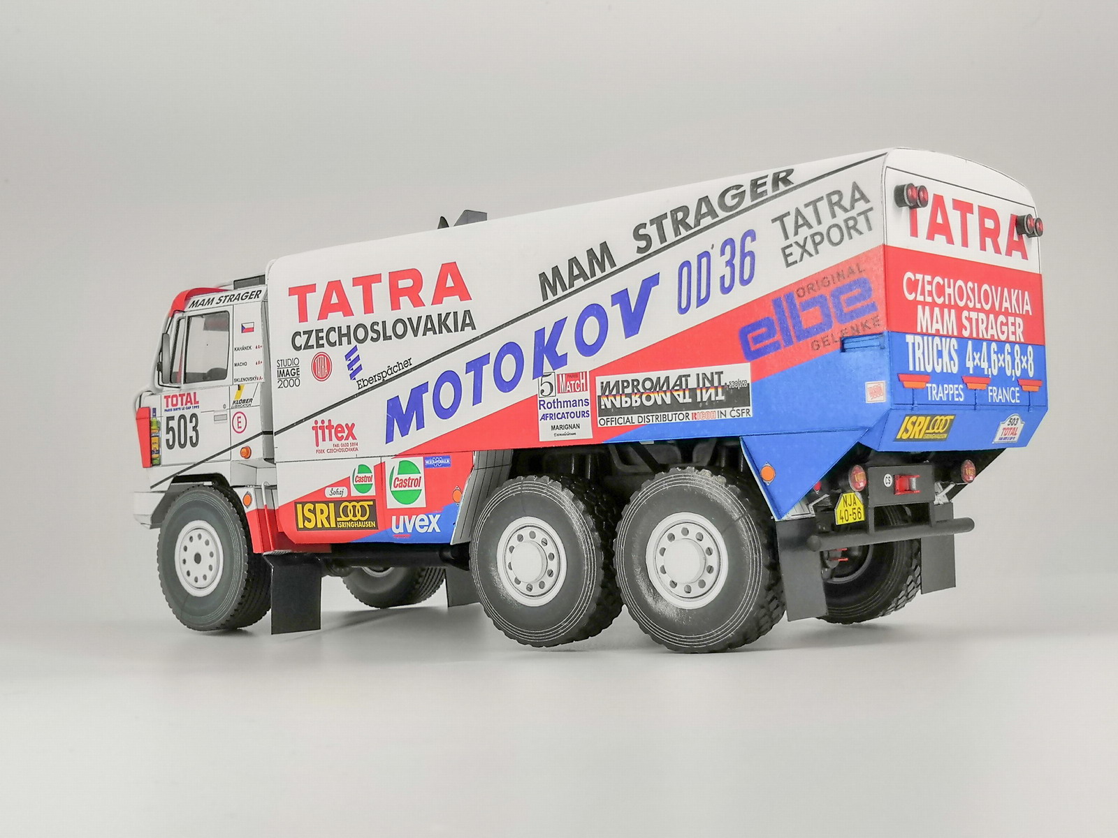 Tatra 815 6x6 Paříž - Kapské Město 1992 & Paříž - Peking 1992, 1:25