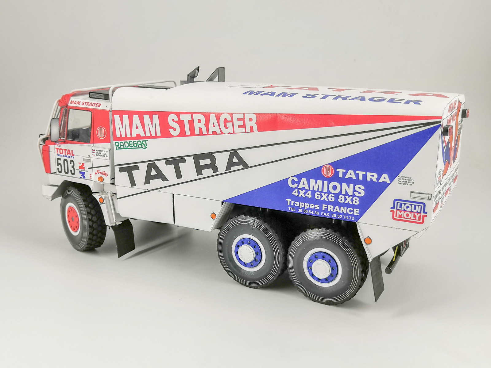 Tatra 815 6x6 Dakar 1993 & 1997, 1:25
