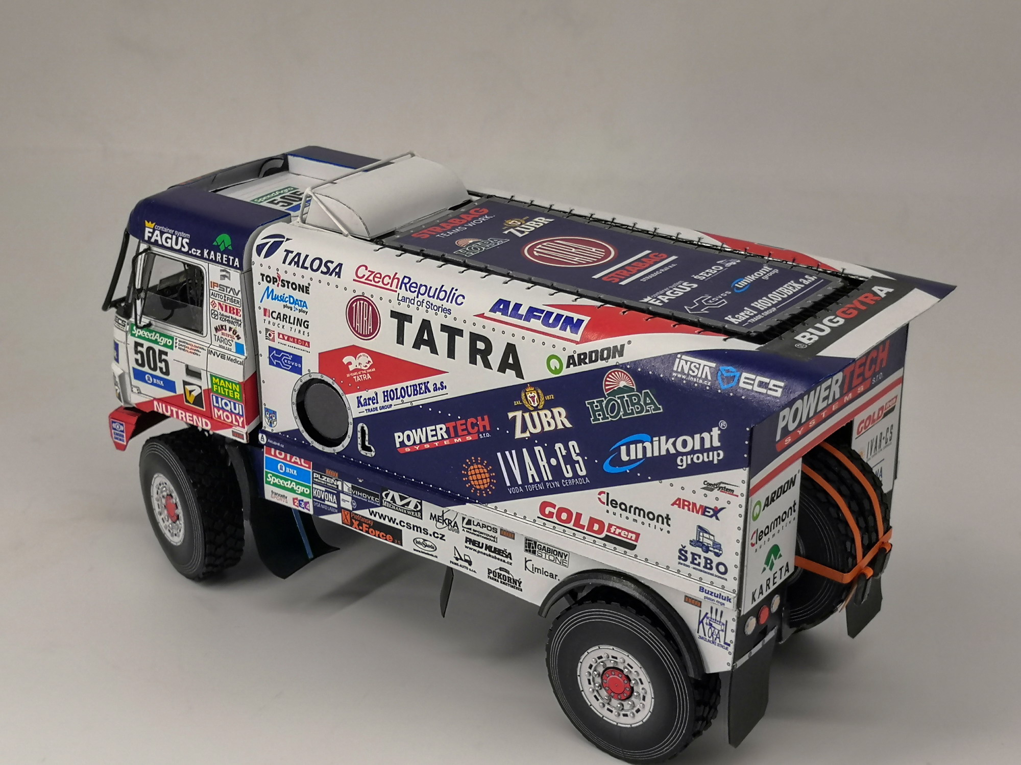 Tatra 815 "Fat Boy" Dakar 2015 & 2016, 1:25