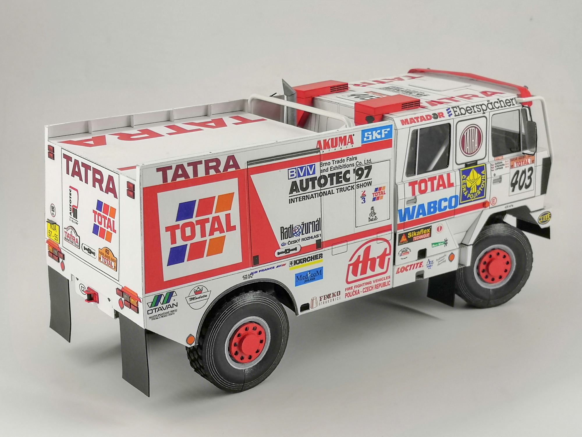 Tatra 815 4x4 HAS - Dakar 1997-1998, 1:25