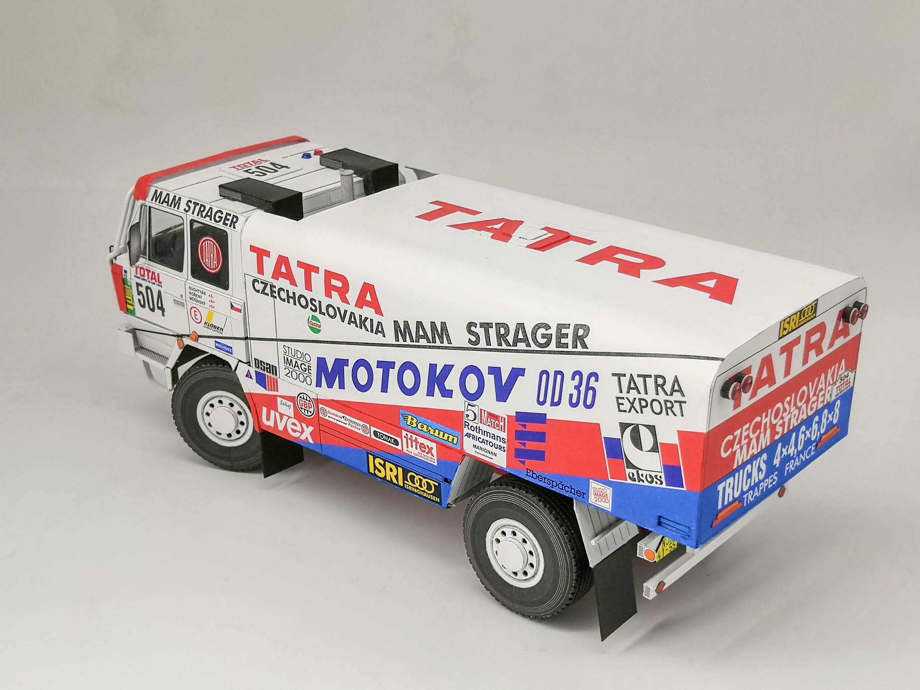 Tatra 815 4x4 - Paříž - Kapské Město 1992, 1:25