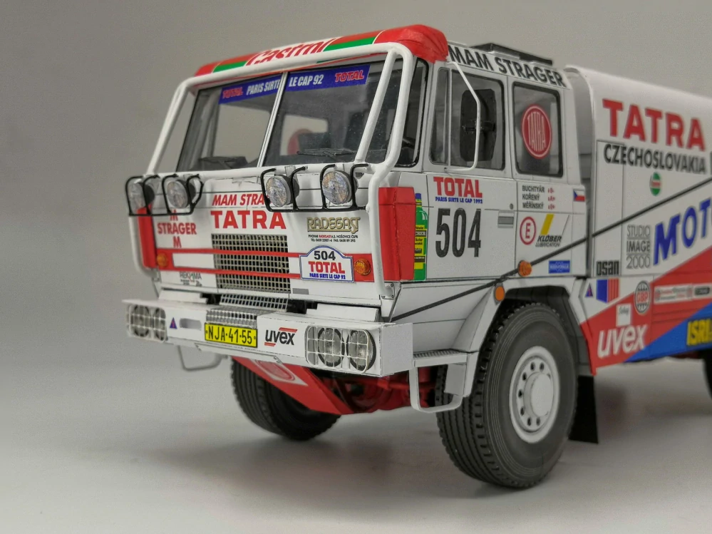 Tatra 815 4x4 Paříž - Kapské Město 1992, 1:32