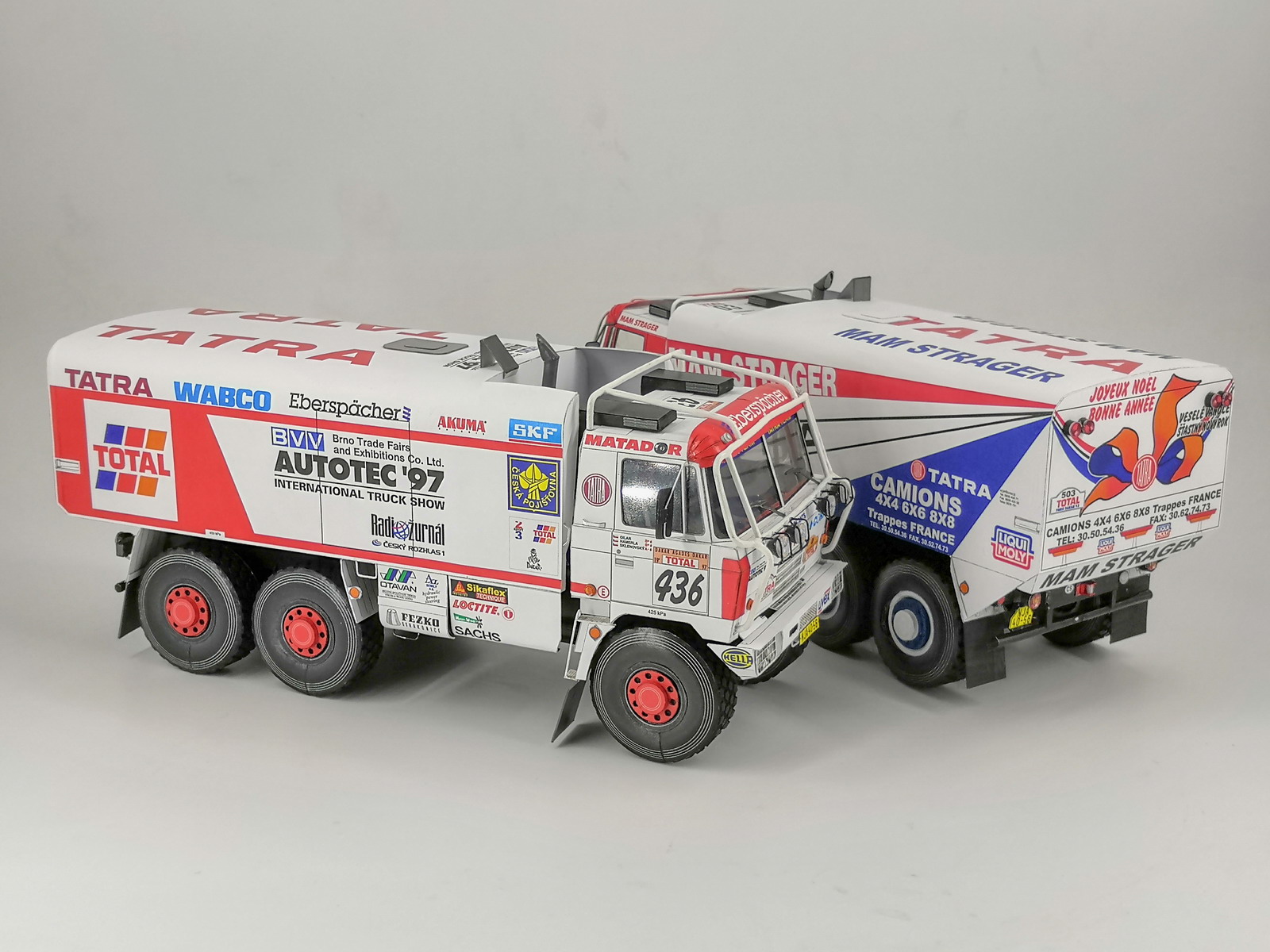Tatra 815 6x6 Dakar 1993 & 1997, 1:25