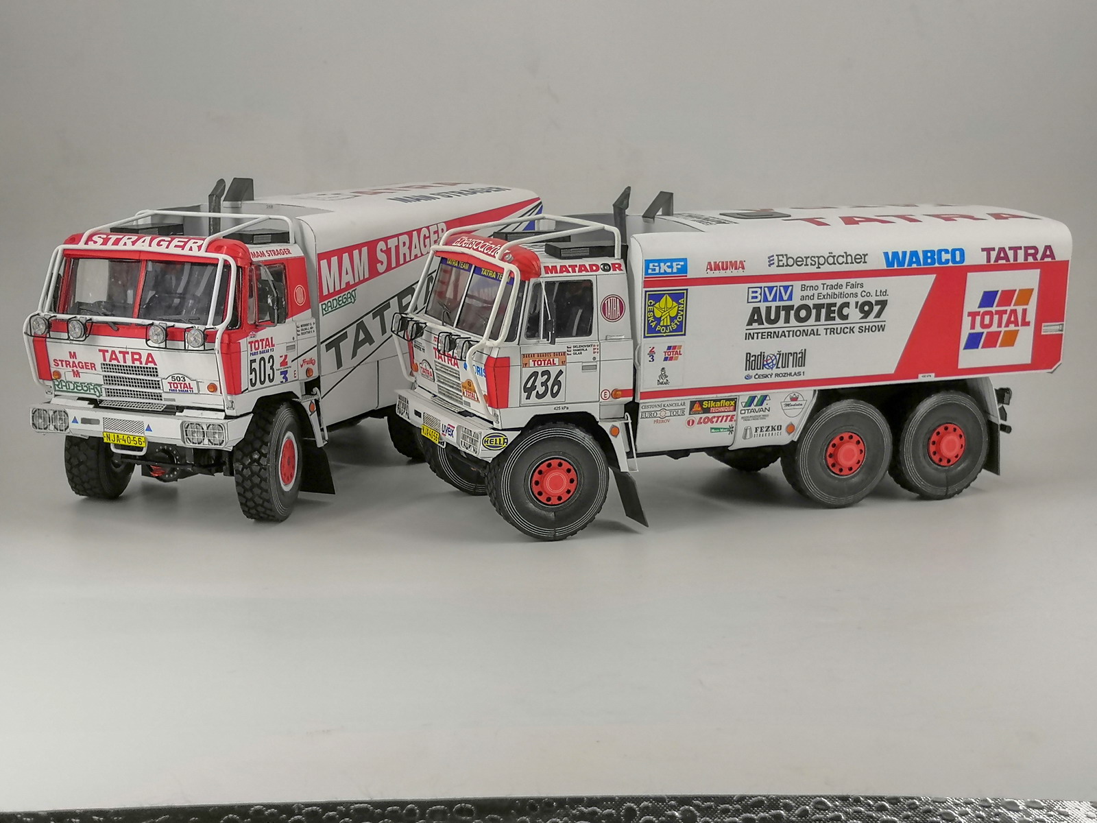 Tatra 815 6x6 Dakar 1993 & 1997, 1:25