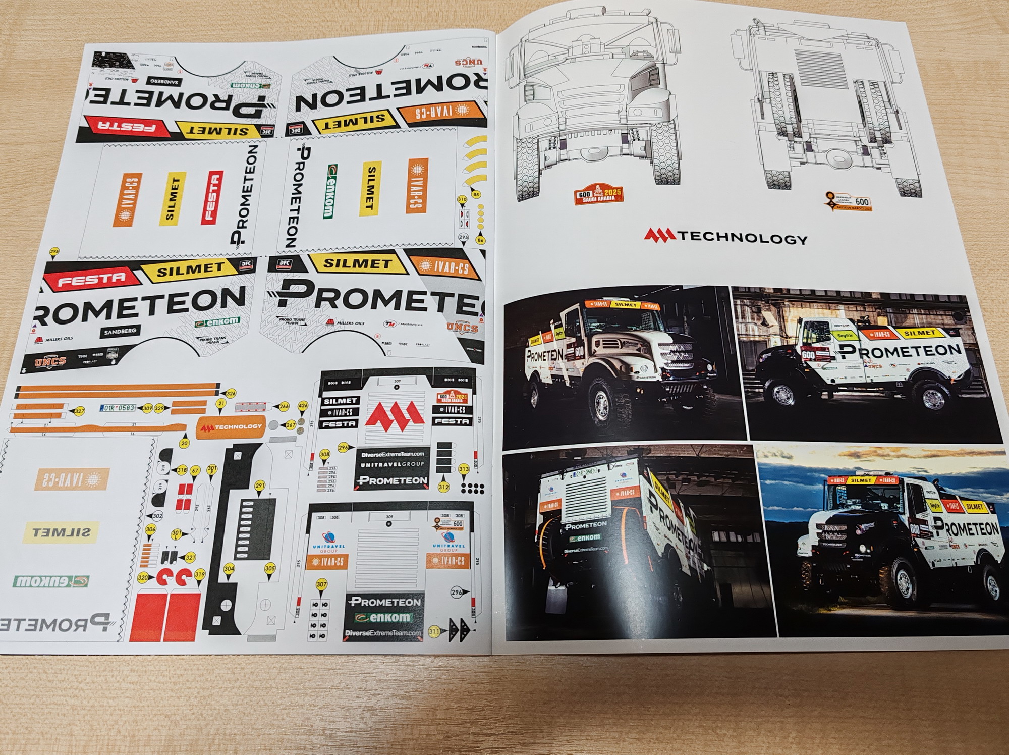 Iveco "Bohouš" - Dakar 2025 & Maroc 2024, 1:32