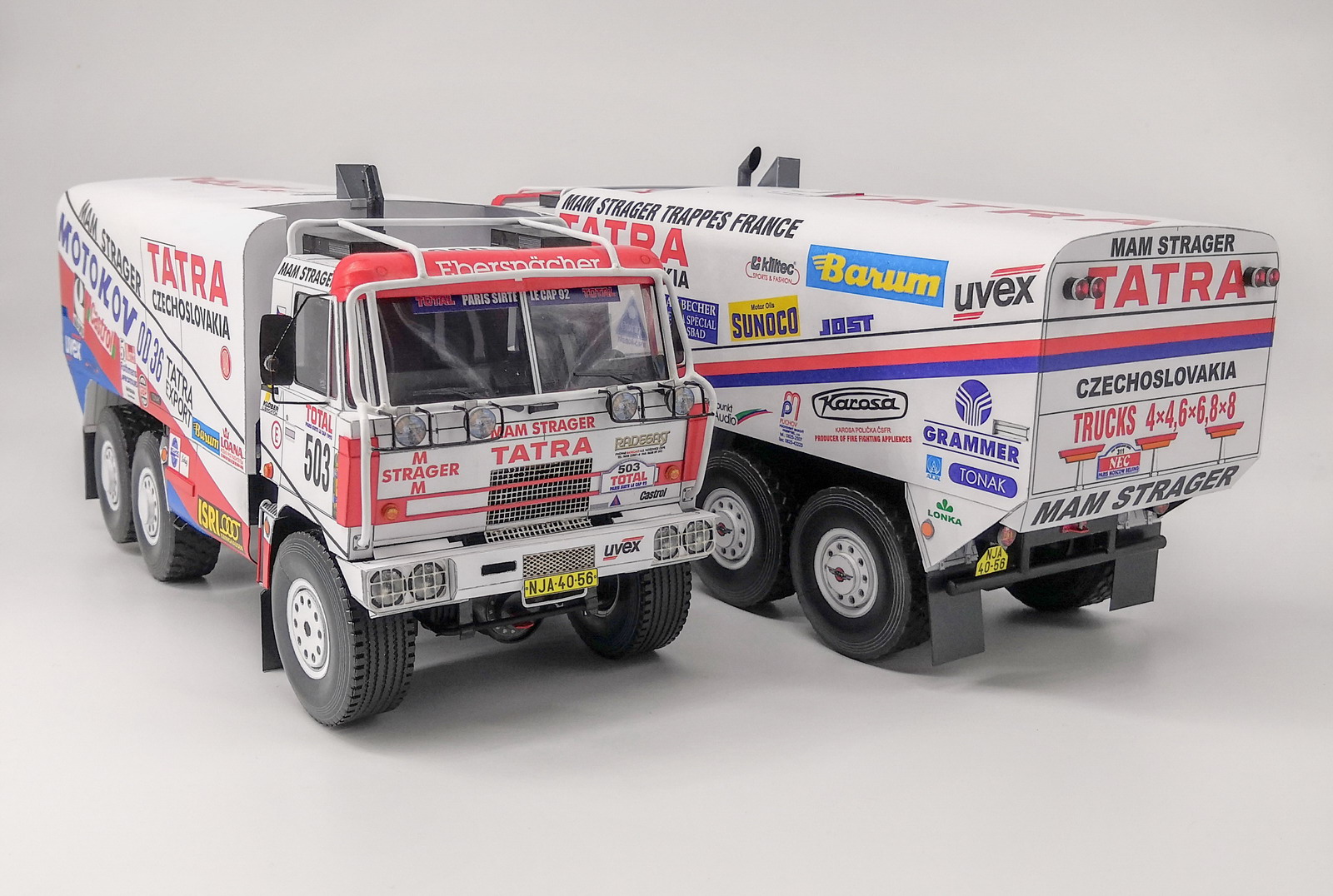 Tatra 815 6x6 Paříž - Kapské Město 1992 & Paříž - Peking 1992, 1:25