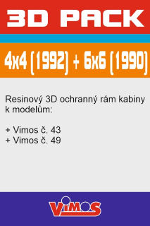 3D Pack "4x4 1992" + "6x6 1990", 1:25