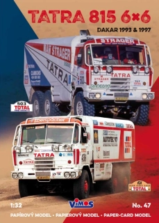 Tatra 815 6x6 Dakar 1993 & 1997, 1:32