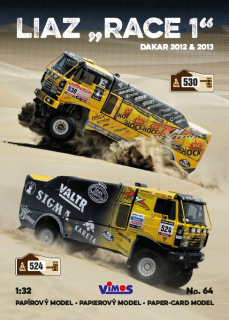 LIAZ "Race 1", Dakar 2012-2013, 1:32