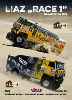 LIAZ "Race 1", Dakar 2012-2013, 1:25