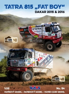 Tatra 815 "Fat Boy" Dakar 2015 & 2016, 1:32