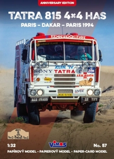 Tatra 815 4x4 HAS Dakar 1994 - Anniversary Edition, 1:32