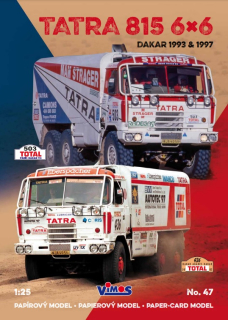 Tatra 815 6x6 Dakar 1993 & 1997, 1:25
